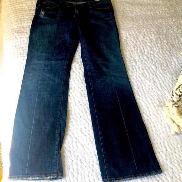 Plastic Brand ~ Flare Leg Jeans - Picture 8 of 14